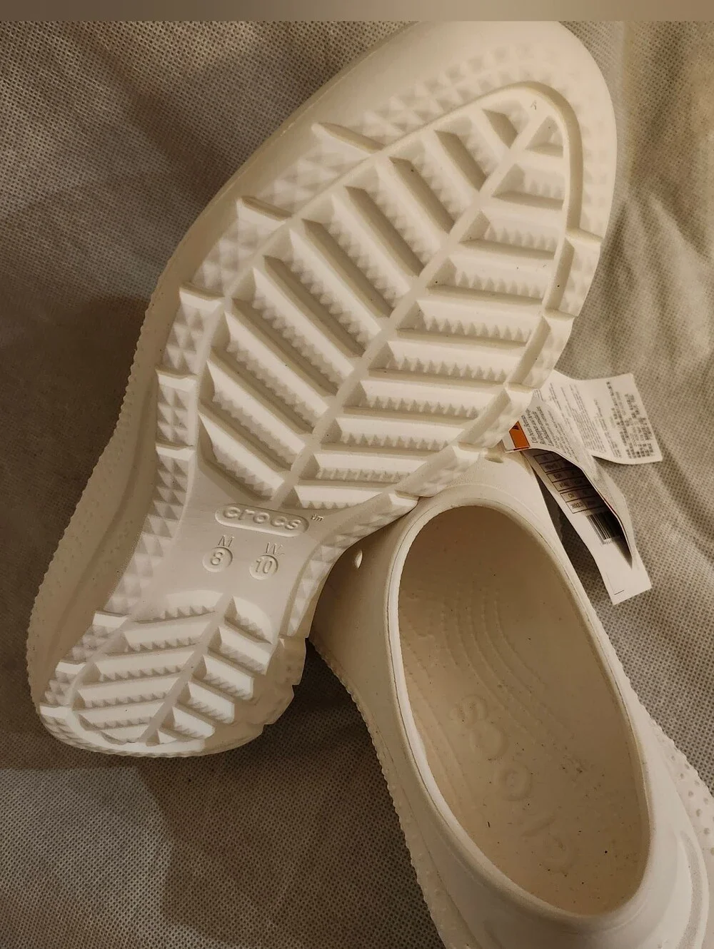 Crocs Adult Classic Sneaker In White W10/M8
